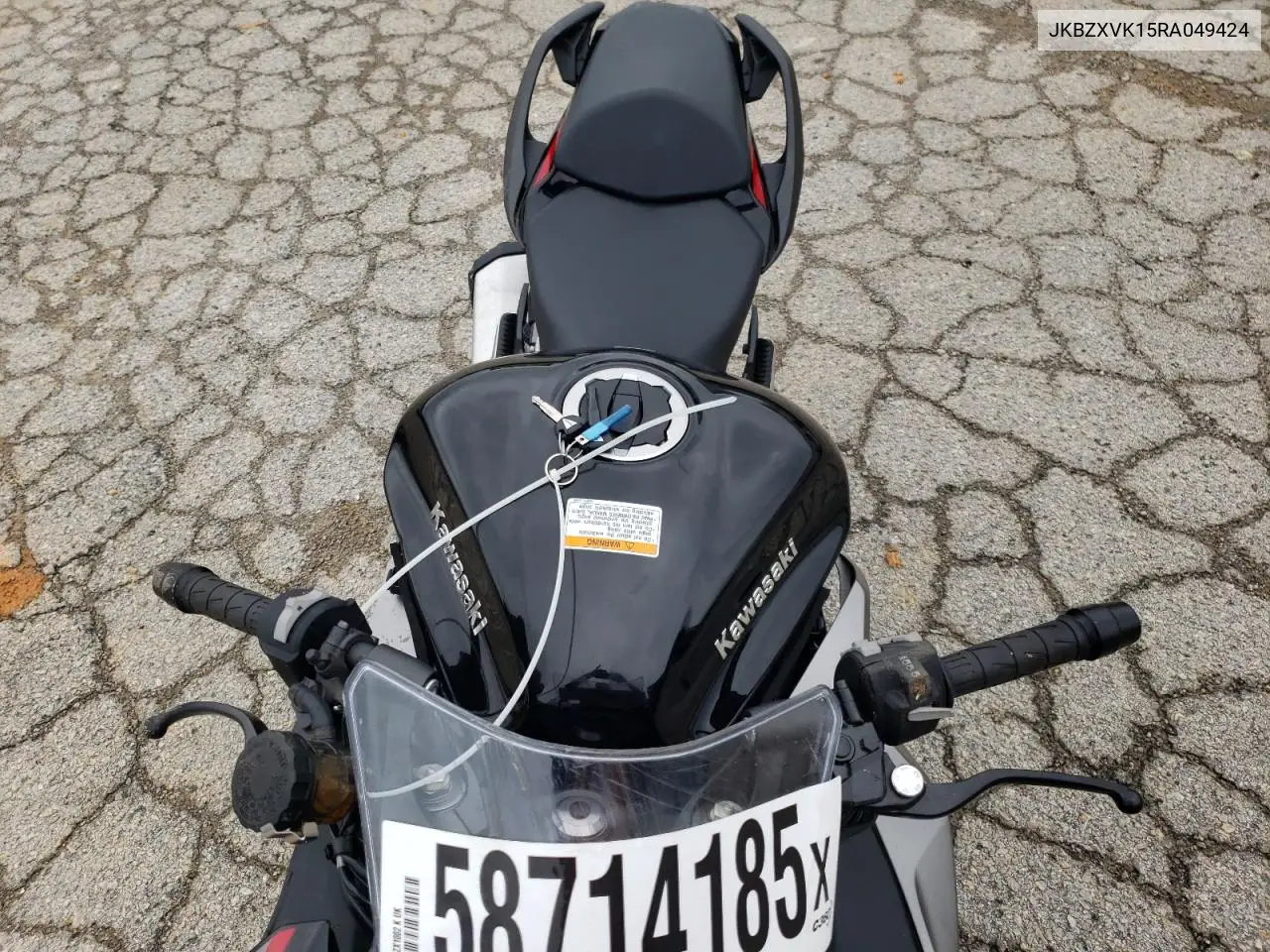 2024 Kawasaki Zx1002 K VIN: JKBZXVK15RA049424 Lot: 58714185