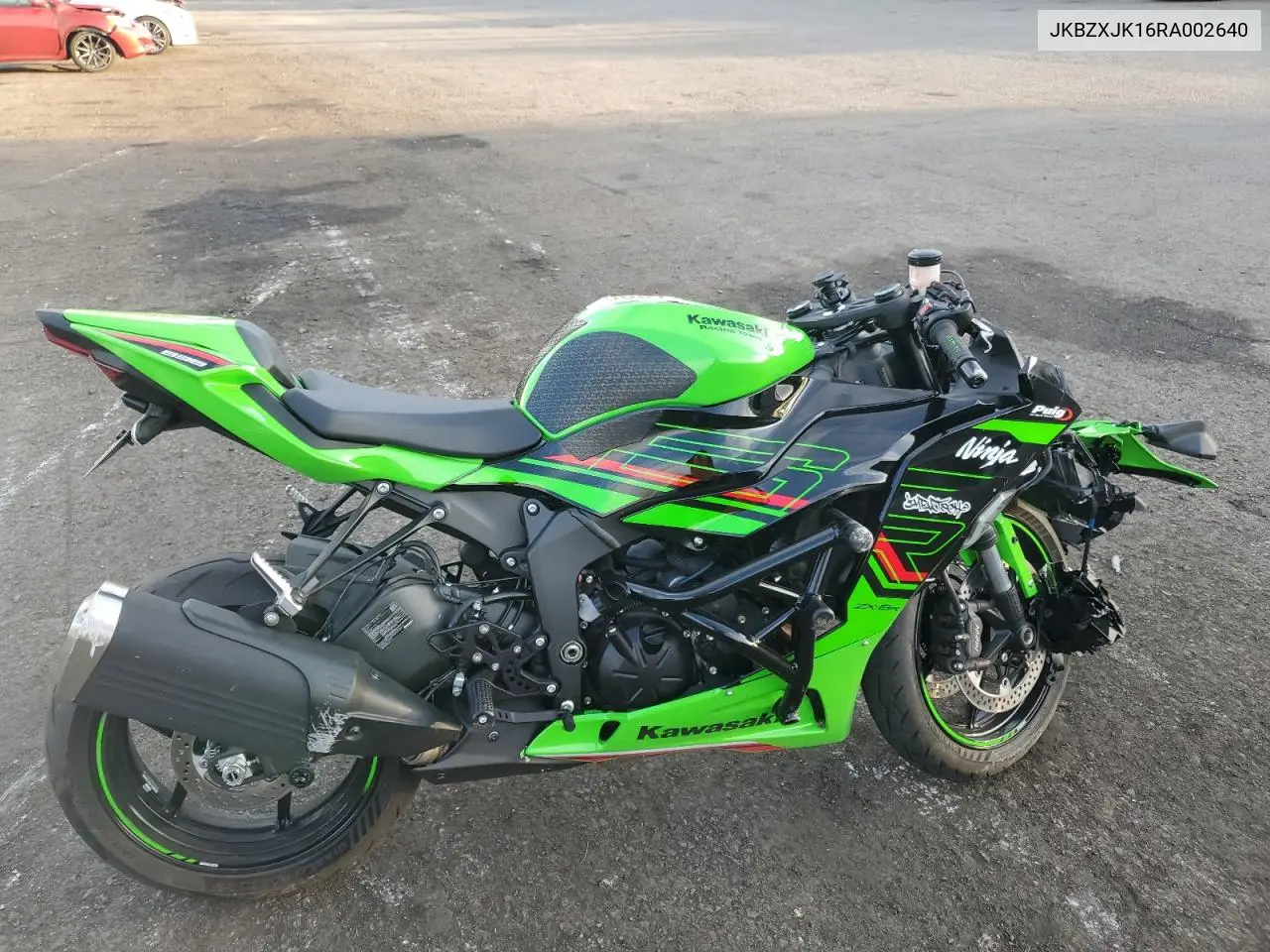 2024 Kawasaki Zx636 K VIN: JKBZXJK16RA002640 Lot: 58872005