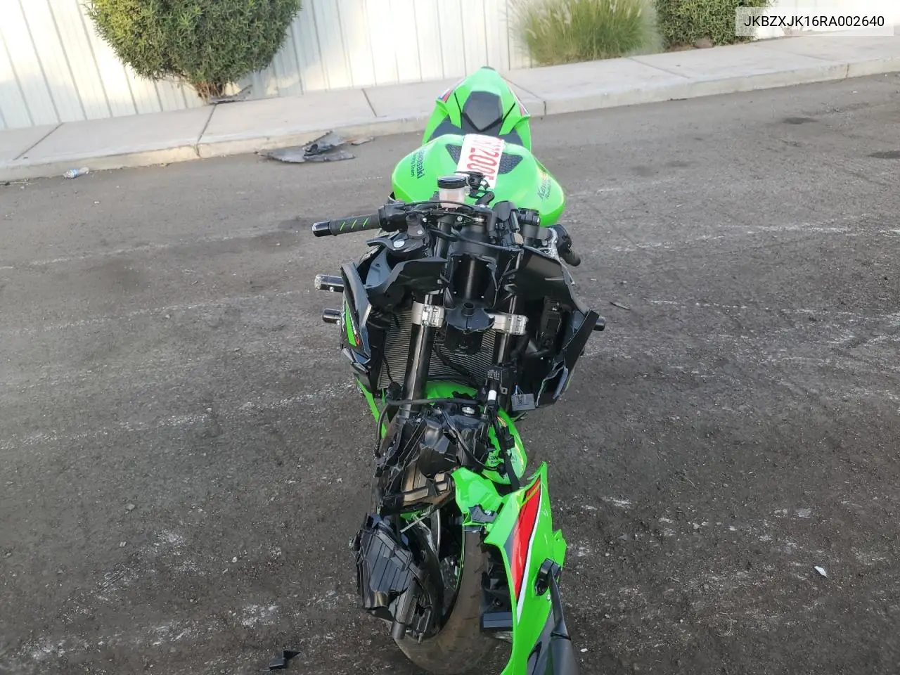 2024 Kawasaki Zx636 K VIN: JKBZXJK16RA002640 Lot: 58872005