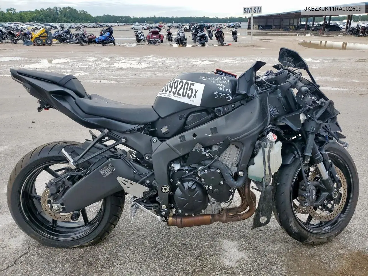 2024 Kawasaki Zx636 K VIN: JKBZXJK11RA002609 Lot: 58899205