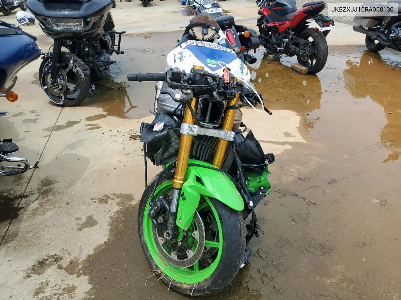 2024 Kawasaki Zx636 K VIN: JKBZXJJ10RA008130 Lot: 58955845