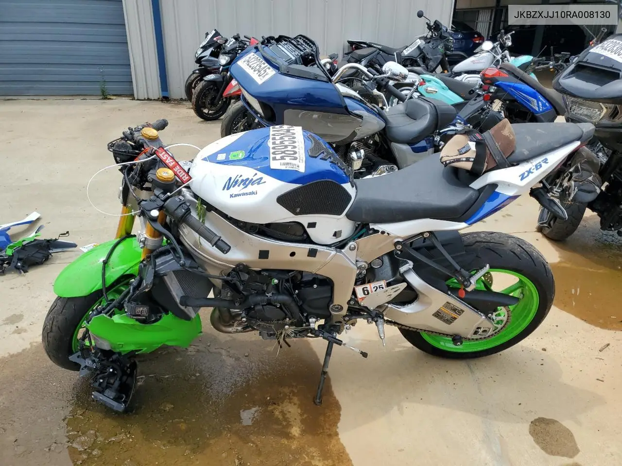 2024 Kawasaki Zx636 K VIN: JKBZXJJ10RA008130 Lot: 58955845