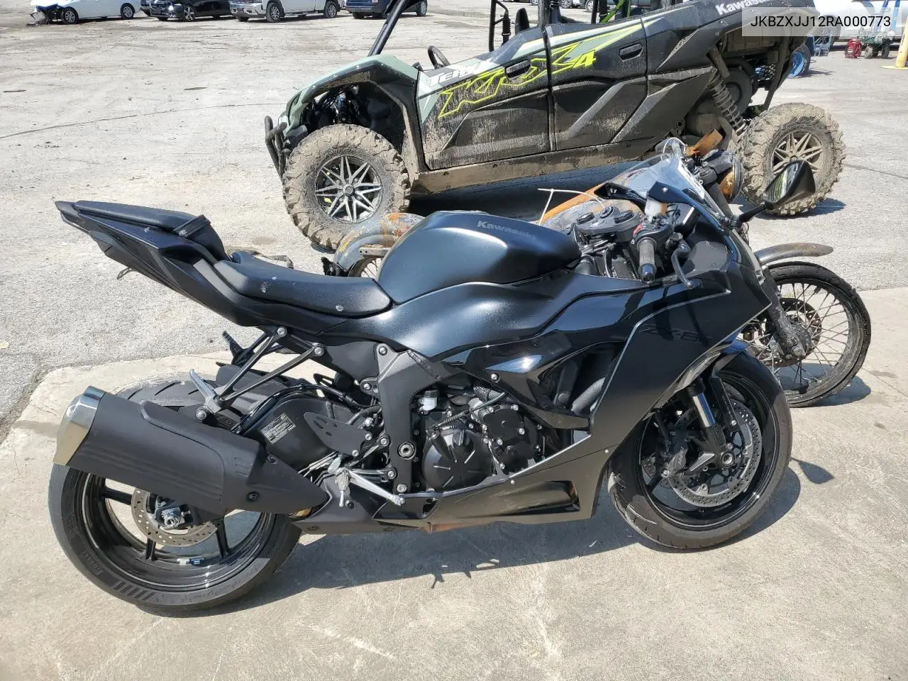 2024 Kawasaki Zx636 K VIN: JKBZXJJ12RA000773 Lot: 59266665