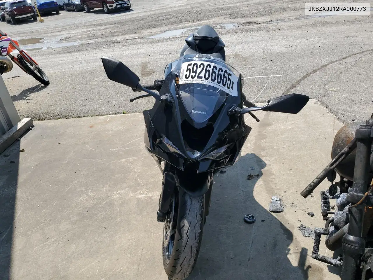 2024 Kawasaki Zx636 K VIN: JKBZXJJ12RA000773 Lot: 59266665
