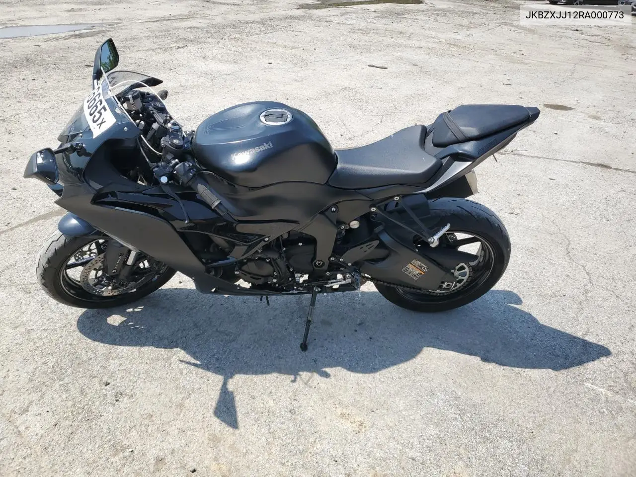 2024 Kawasaki Zx636 K VIN: JKBZXJJ12RA000773 Lot: 59266665