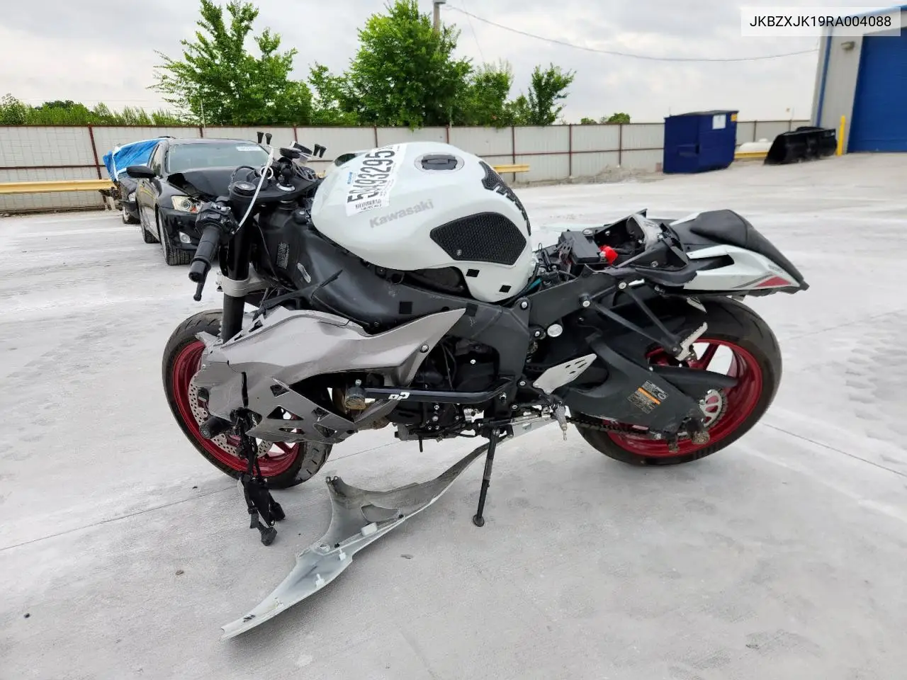 2024 Kawasaki Zx636 K VIN: JKBZXJK19RA004088 Lot: 59493295