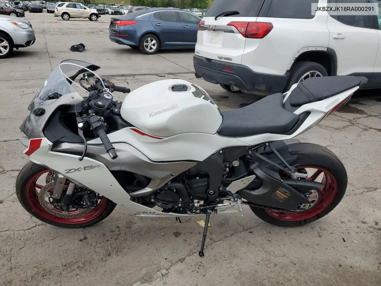 2024 Kawasaki Zx636 K VIN: JKBZXJK18RA000291 Lot: 59613245