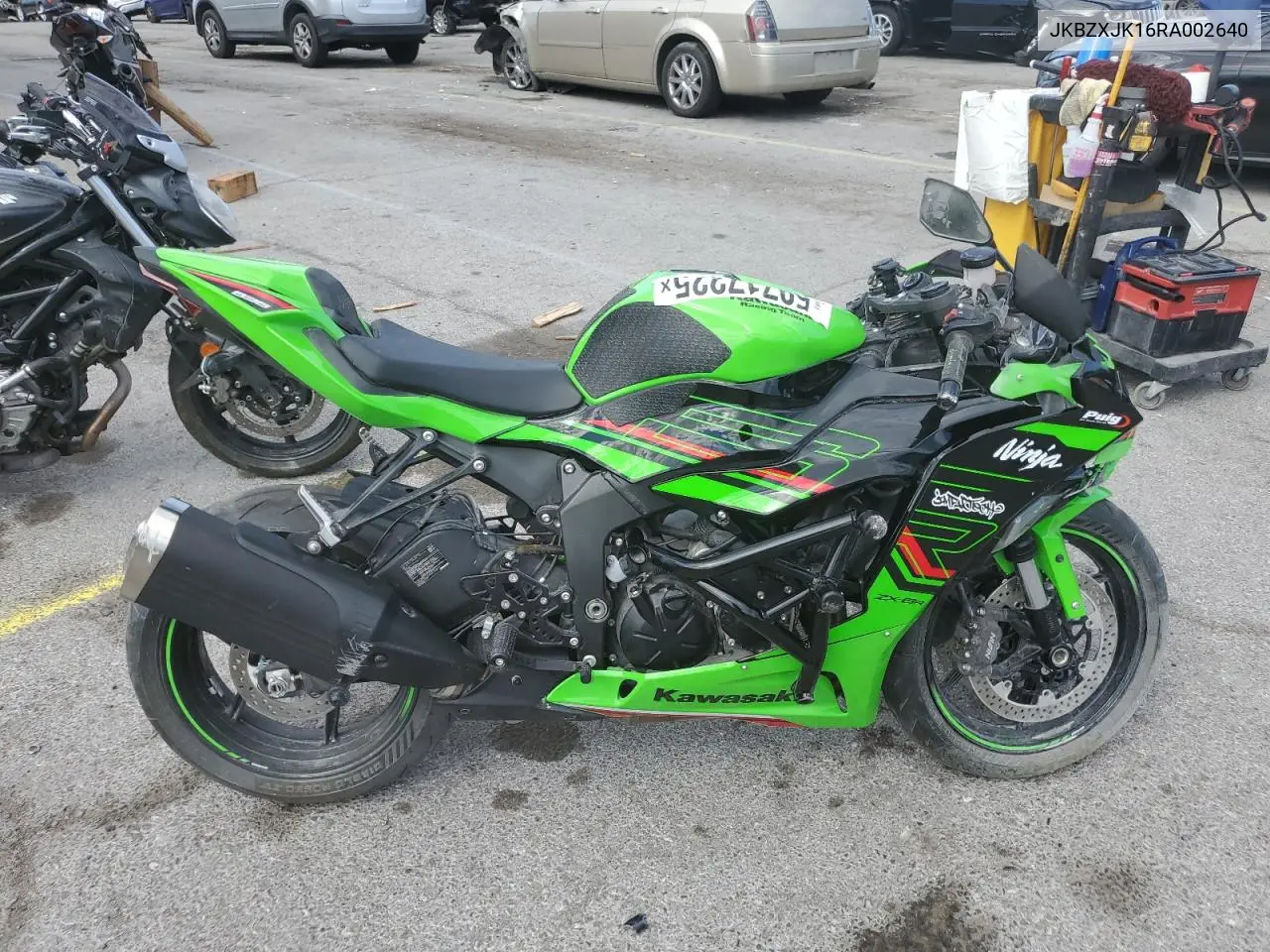 2024 Kawasaki Zx636 K VIN: JKBZXJK16RA002640 Lot: 59717225