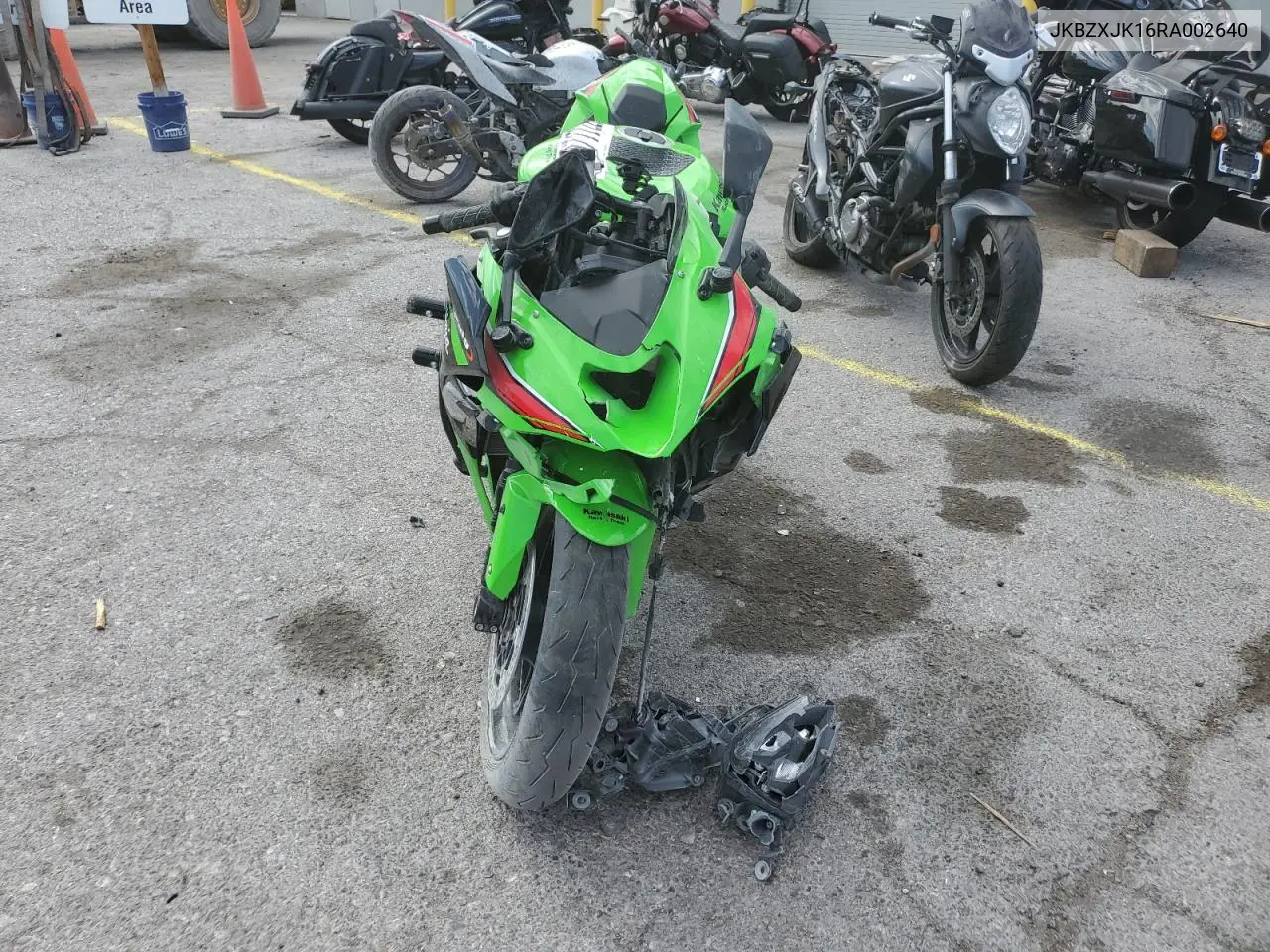 2024 Kawasaki Zx636 K VIN: JKBZXJK16RA002640 Lot: 59717225