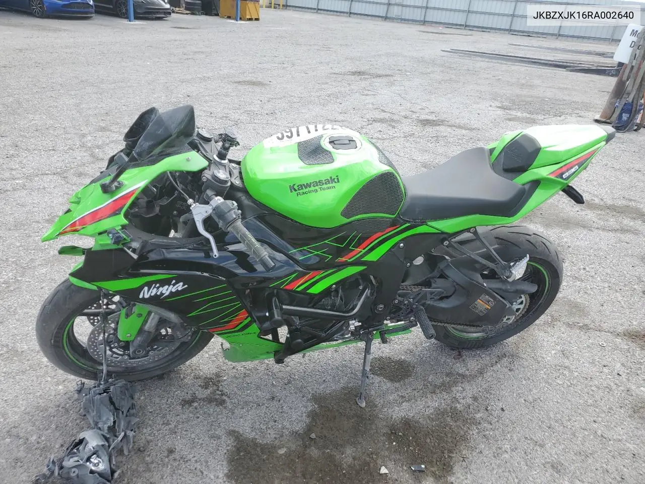 2024 Kawasaki Zx636 K VIN: JKBZXJK16RA002640 Lot: 59717225