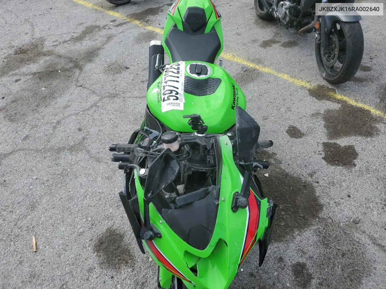 2024 Kawasaki Zx636 K VIN: JKBZXJK16RA002640 Lot: 59717225