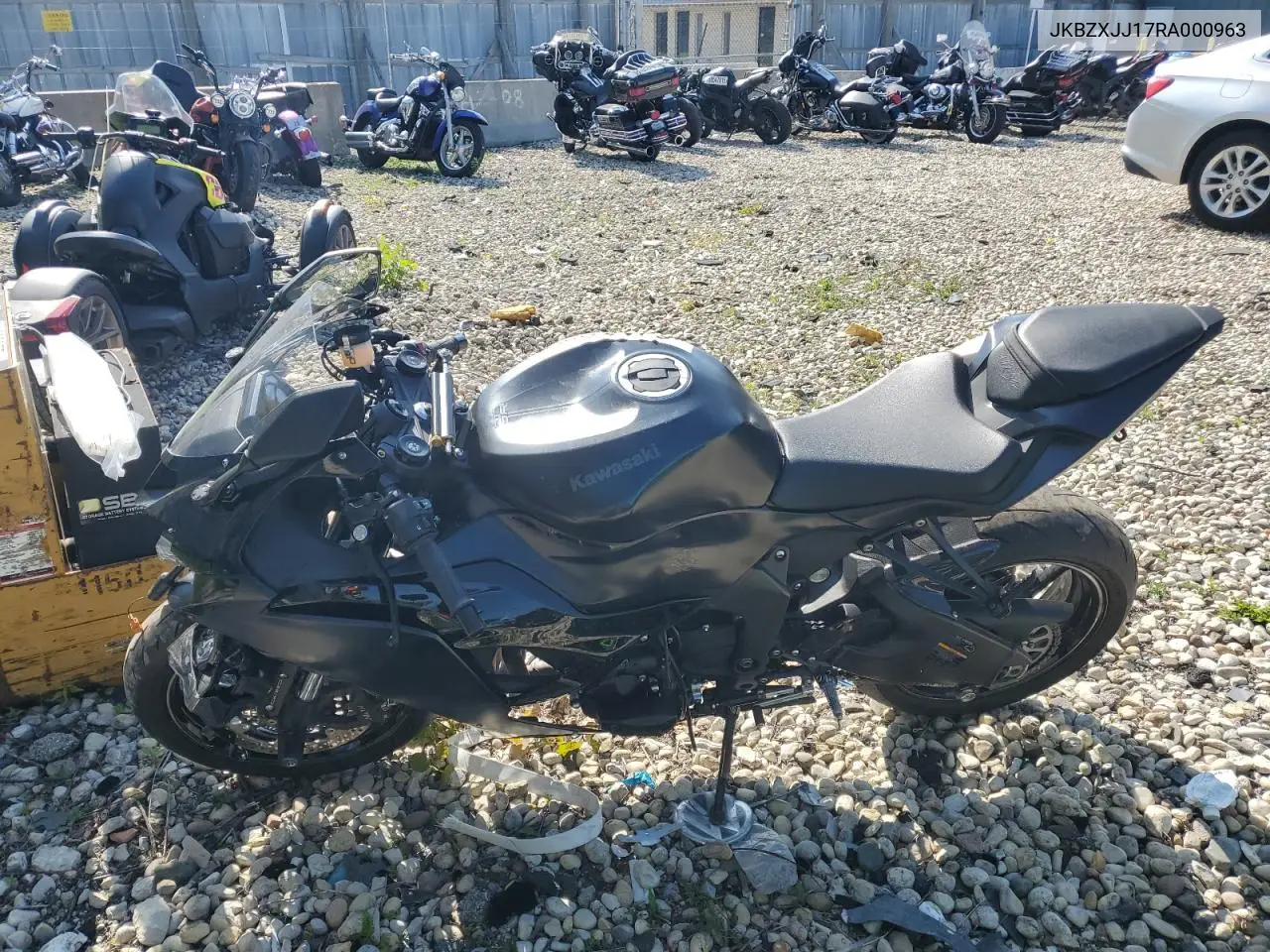 2024 Kawasaki Zx636 K VIN: JKBZXJJ17RA000963 Lot: 61261635