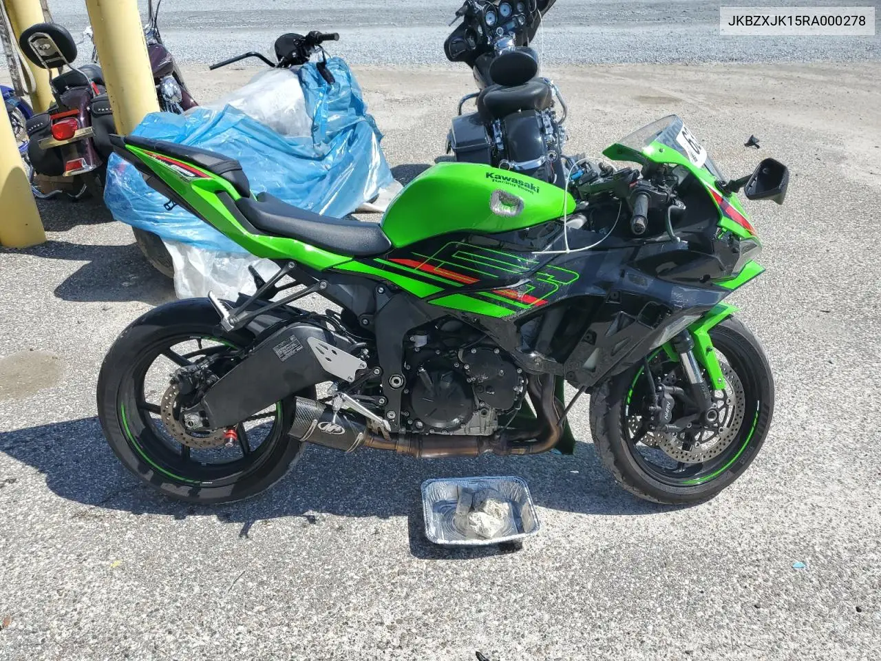 2024 Kawasaki Zx636 K VIN: JKBZXJK15RA000278 Lot: 63316385