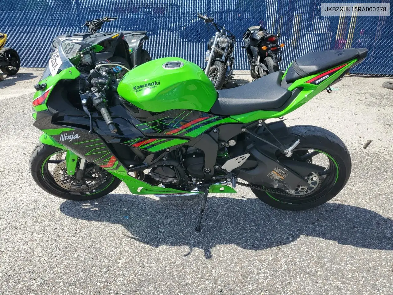 2024 Kawasaki Zx636 K VIN: JKBZXJK15RA000278 Lot: 63316385