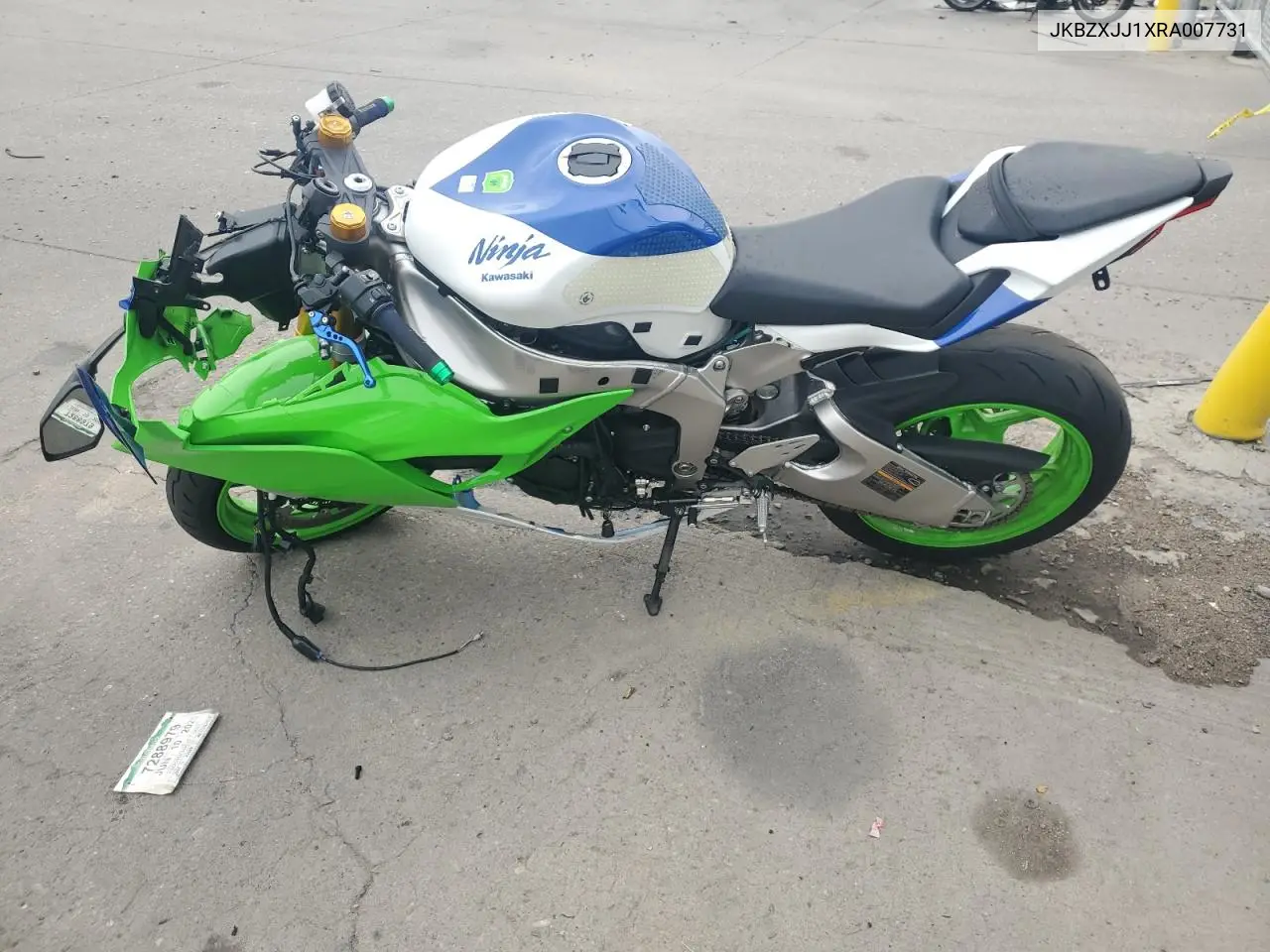 2024 Kawasaki Zx636 K VIN: JKBZXJJ1XRA007731 Lot: 66032585