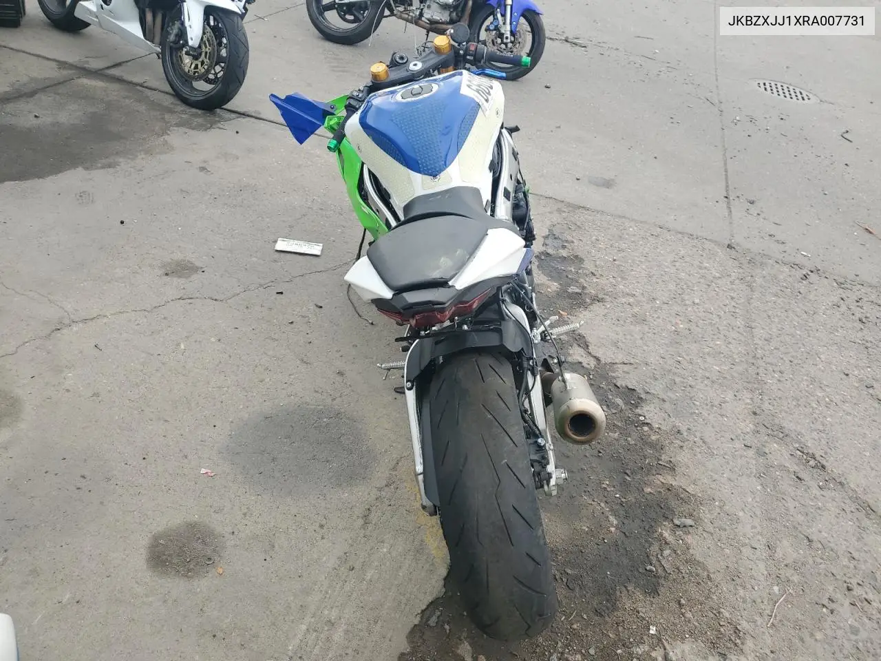 2024 Kawasaki Zx636 K VIN: JKBZXJJ1XRA007731 Lot: 66032585