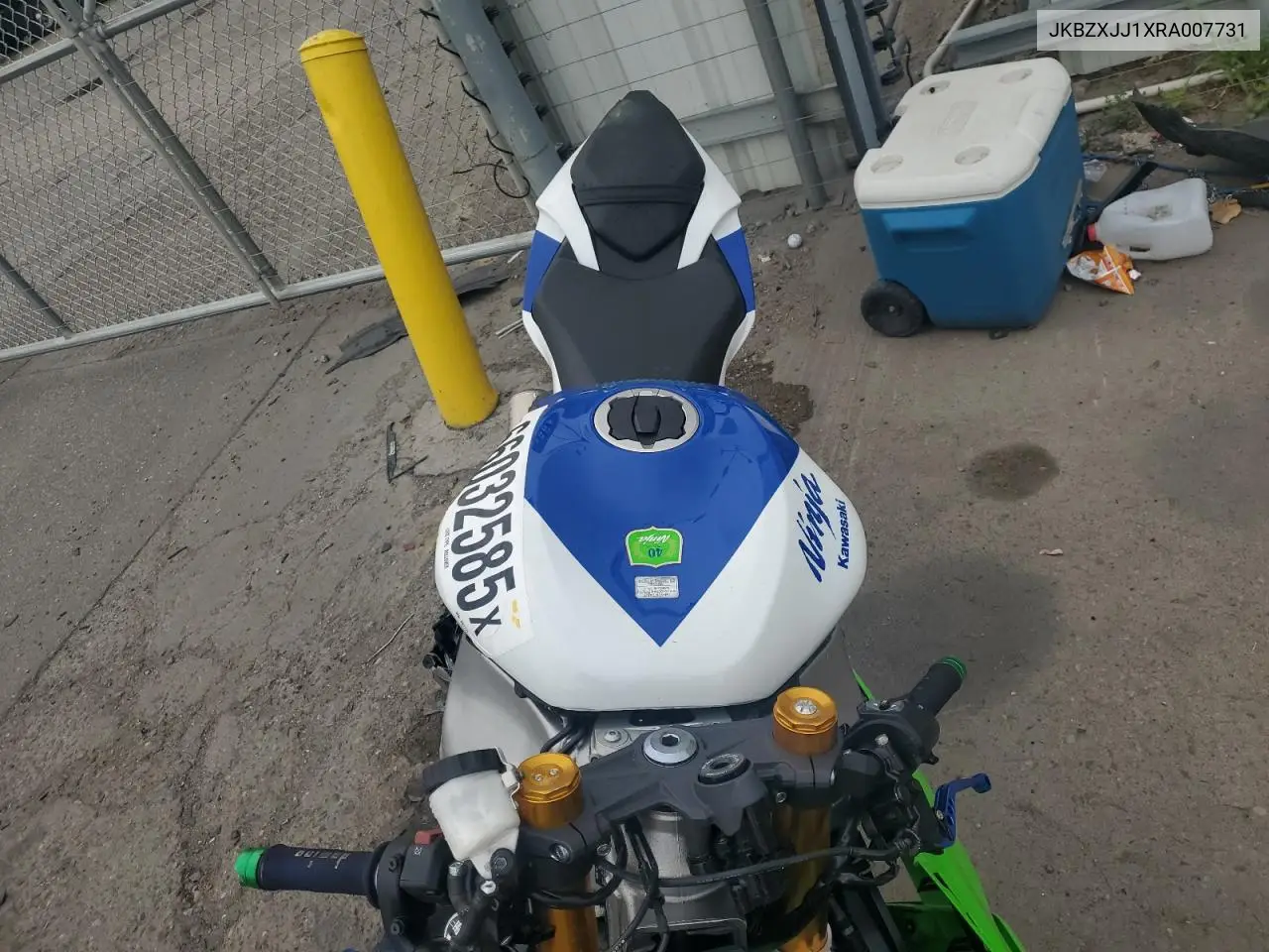 2024 Kawasaki Zx636 K VIN: JKBZXJJ1XRA007731 Lot: 66032585