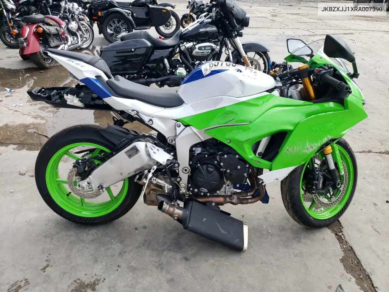 2024 Kawasaki Zx636 K VIN: JKBZXJJ1XRA007390 Lot: 69765244