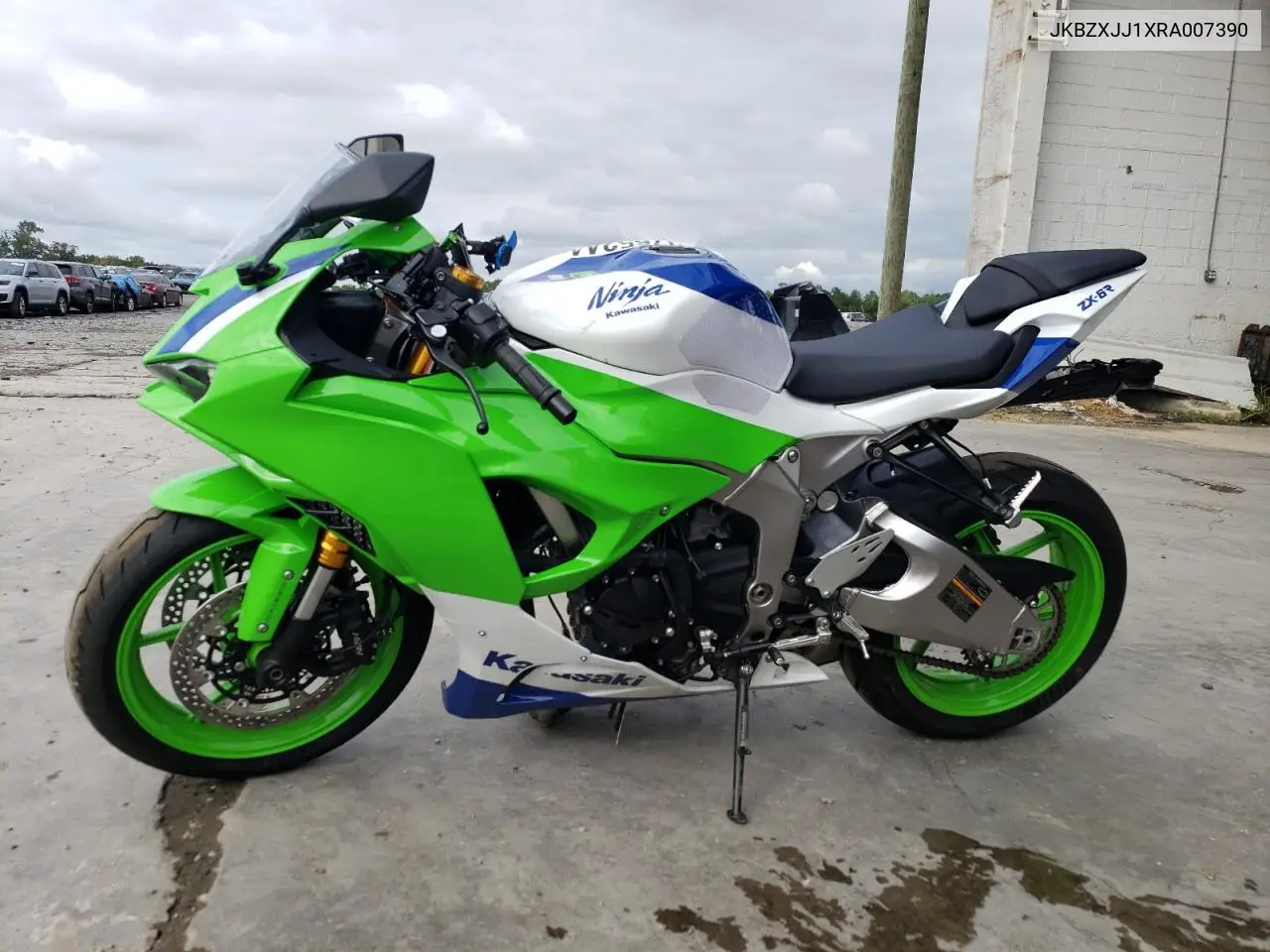 2024 Kawasaki Zx636 K VIN: JKBZXJJ1XRA007390 Lot: 69765244