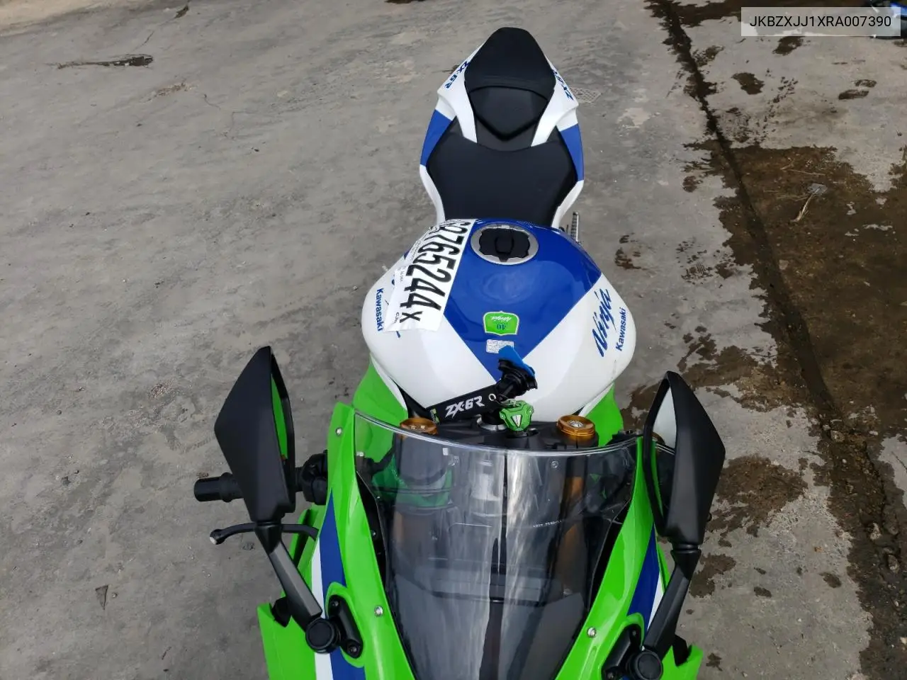 2024 Kawasaki Zx636 K VIN: JKBZXJJ1XRA007390 Lot: 69765244