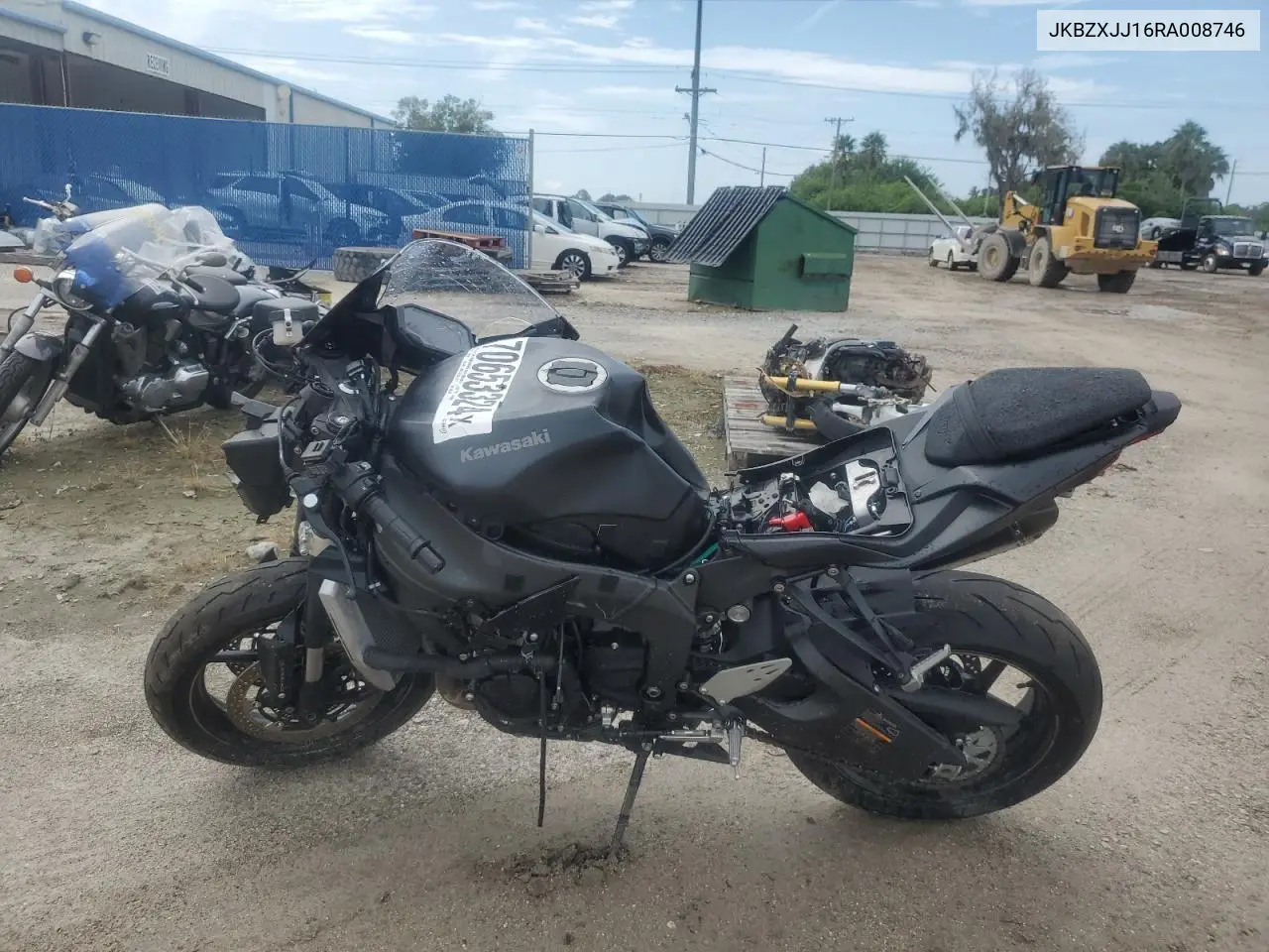 2024 Kawasaki Zx636 K VIN: JKBZXJJ16RA008746 Lot: 70653324