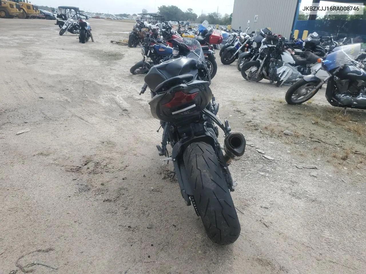2024 Kawasaki Zx636 K VIN: JKBZXJJ16RA008746 Lot: 70653324