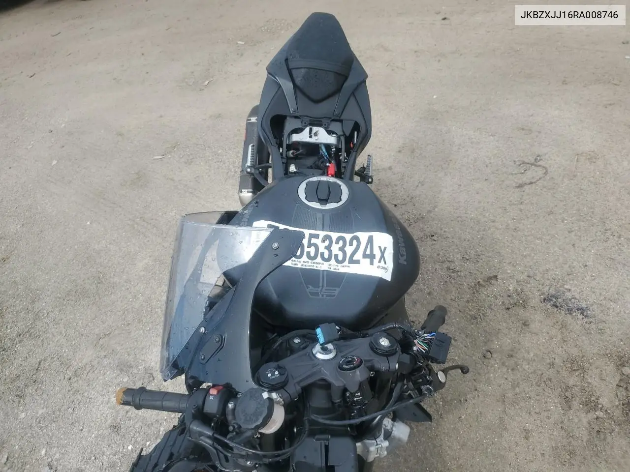 2024 Kawasaki Zx636 K VIN: JKBZXJJ16RA008746 Lot: 70653324