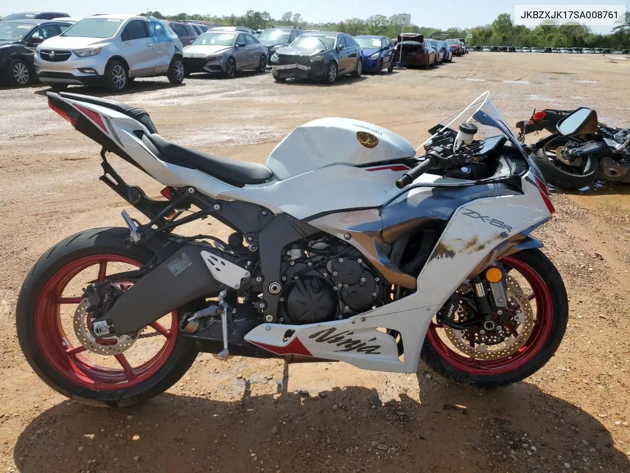 2025 Kawasaki Zx636 K VIN: JKBZXJK17SA008761 Lot: 51257255