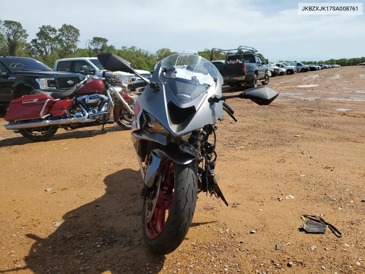 2025 Kawasaki Zx636 K VIN: JKBZXJK17SA008761 Lot: 51257255
