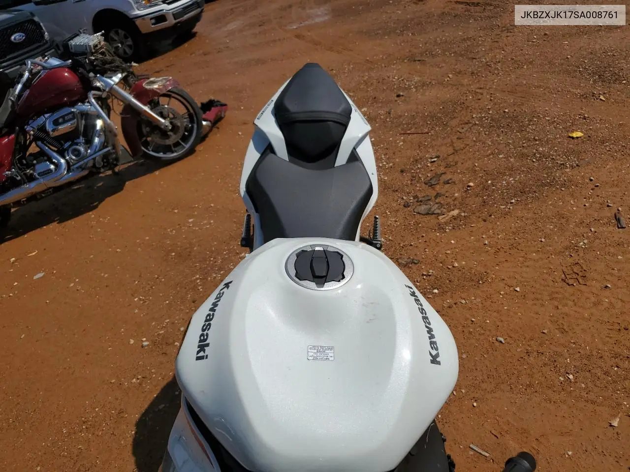 2025 Kawasaki Zx636 K VIN: JKBZXJK17SA008761 Lot: 51257255