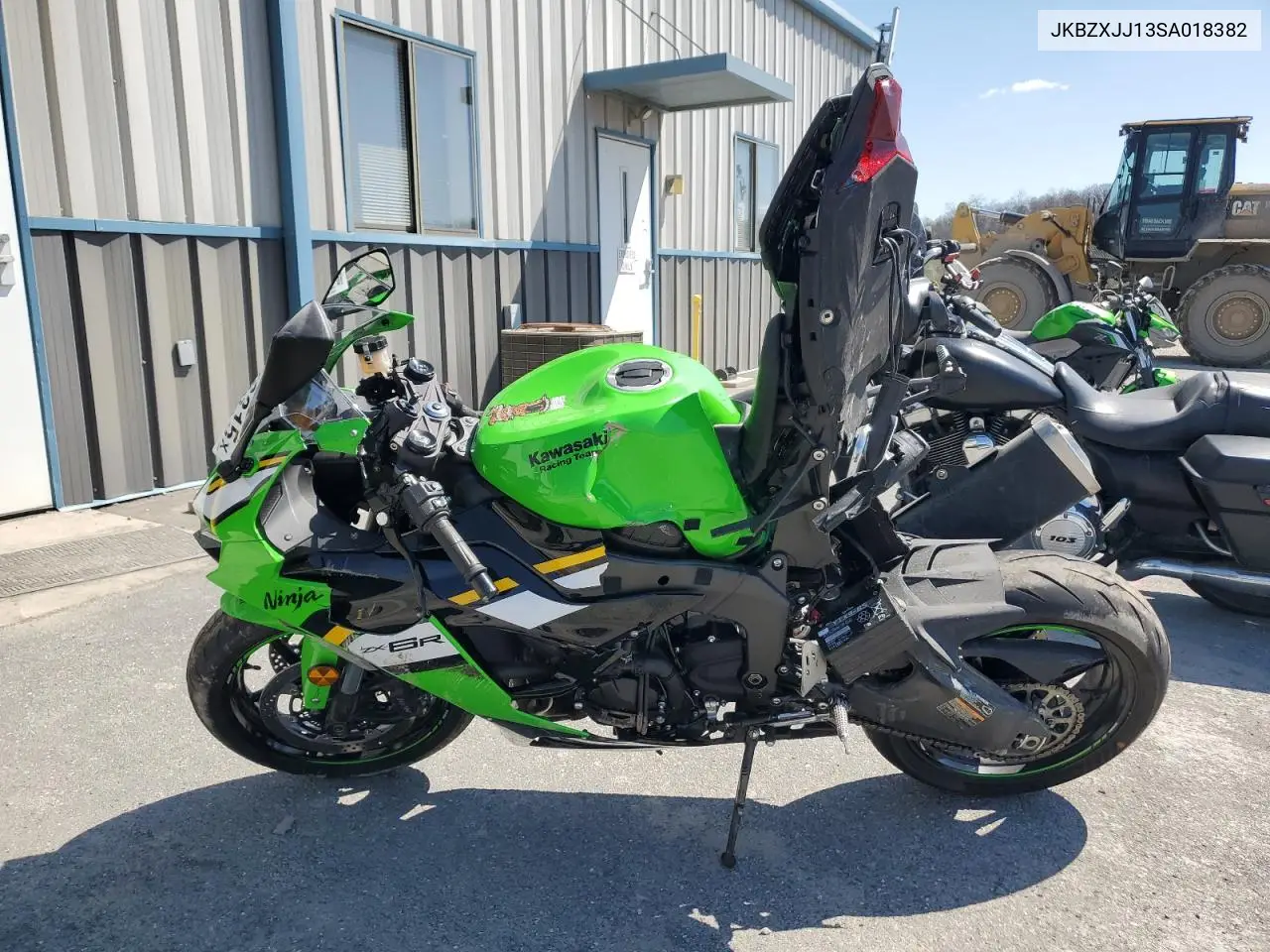 2025 Kawasaki Zx636 K VIN: JKBZXJJ13SA018382 Lot: 52578315