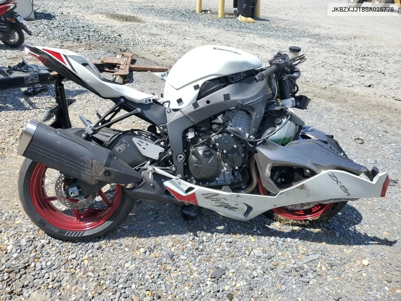 2025 Kawasaki Zx636 K VIN: JKBZXJJ18SA025778 Lot: 53563105