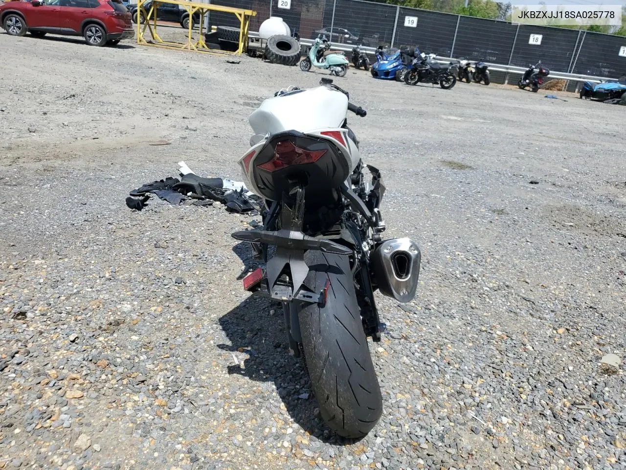 2025 Kawasaki Zx636 K VIN: JKBZXJJ18SA025778 Lot: 53563105