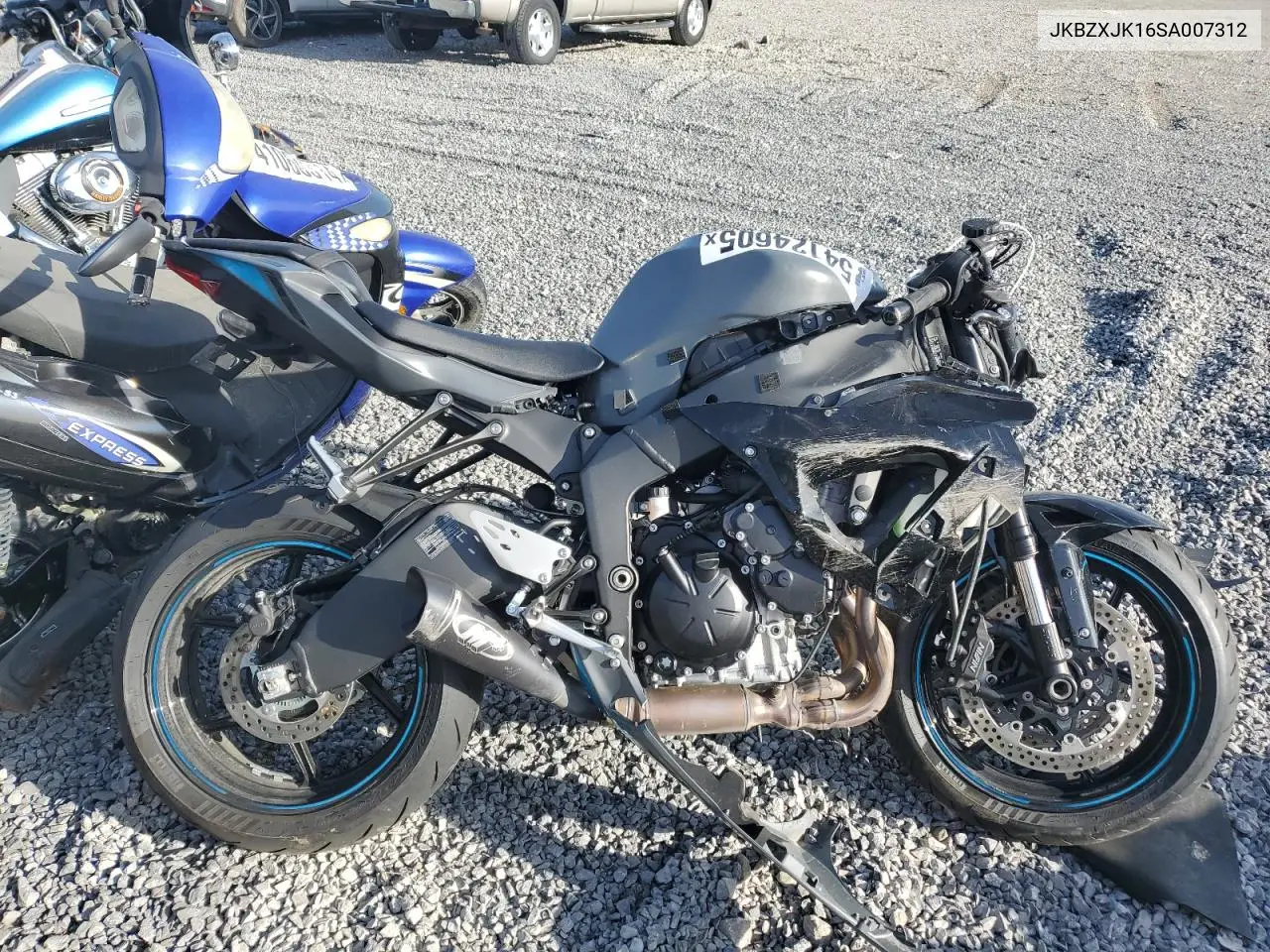 2025 Kawasaki Zx636 K VIN: JKBZXJK16SA007312 Lot: 54124605