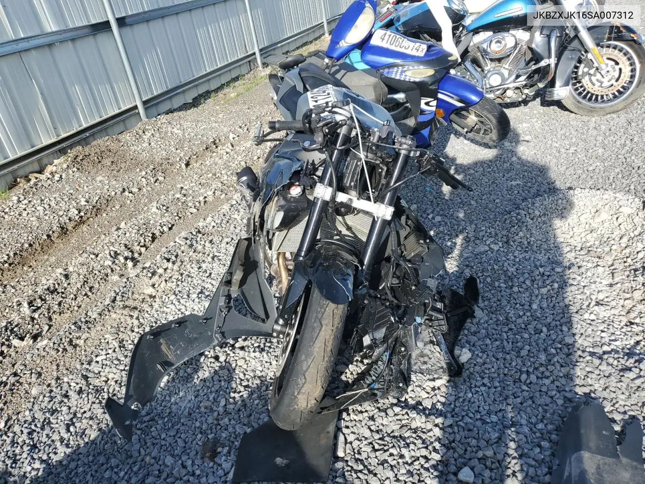 2025 Kawasaki Zx636 K VIN: JKBZXJK16SA007312 Lot: 54124605
