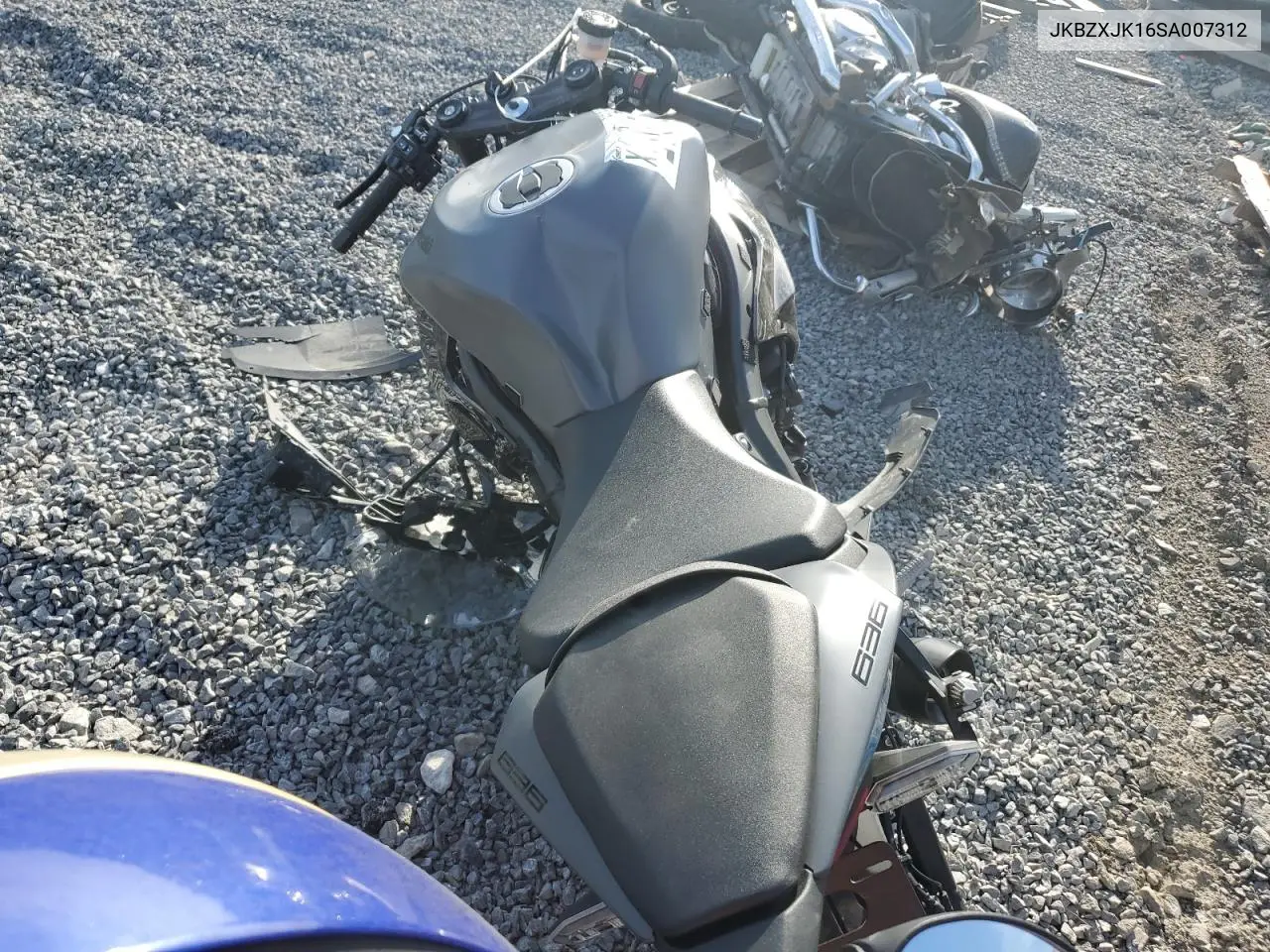 2025 Kawasaki Zx636 K VIN: JKBZXJK16SA007312 Lot: 54124605
