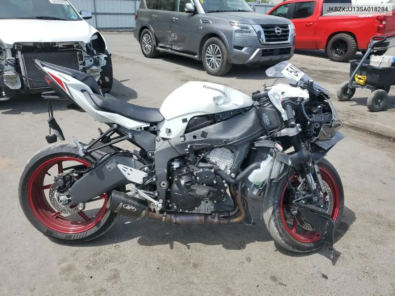 2025 Kawasaki Zx636 K VIN: JKBZXJJ13SA018284 Lot: 54358075