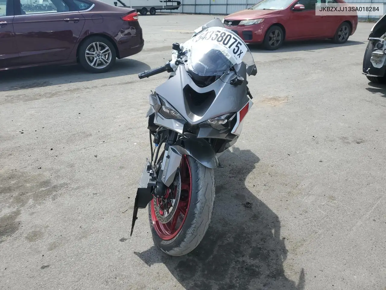 2025 Kawasaki Zx636 K VIN: JKBZXJJ13SA018284 Lot: 54358075