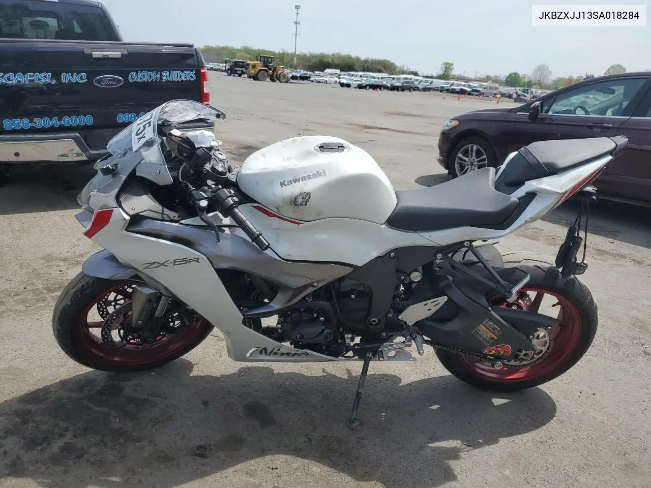 2025 Kawasaki Zx636 K VIN: JKBZXJJ13SA018284 Lot: 54358075