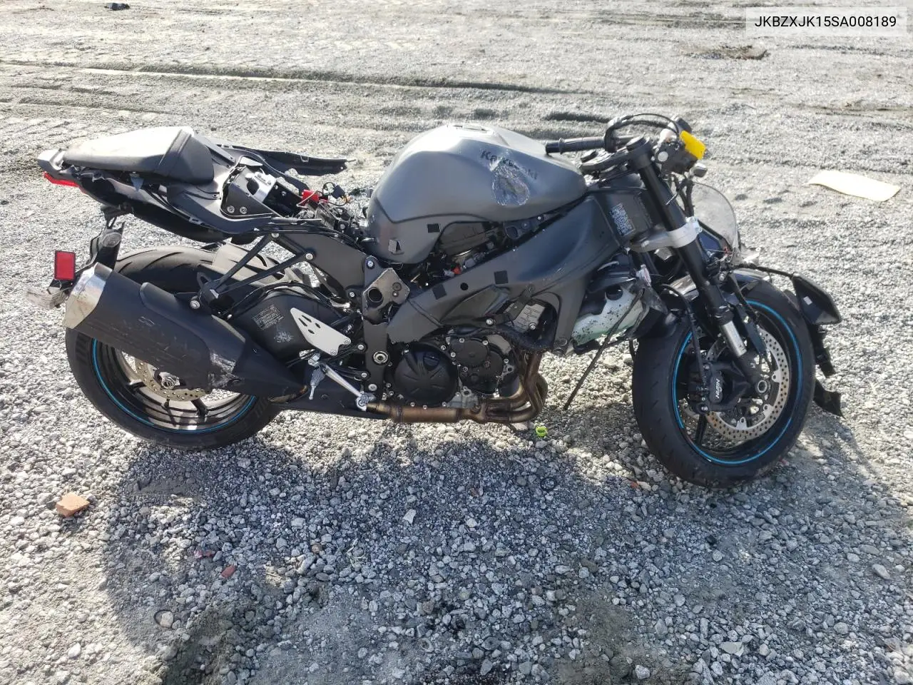 2025 Kawasaki Zx636 K VIN: JKBZXJK15SA008189 Lot: 54428715