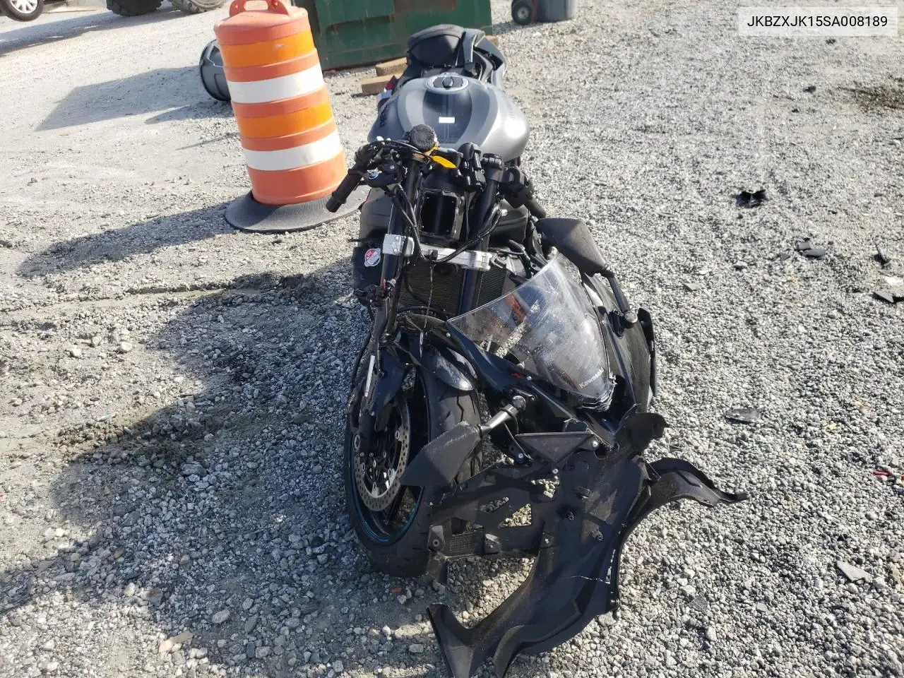 2025 Kawasaki Zx636 K VIN: JKBZXJK15SA008189 Lot: 54428715