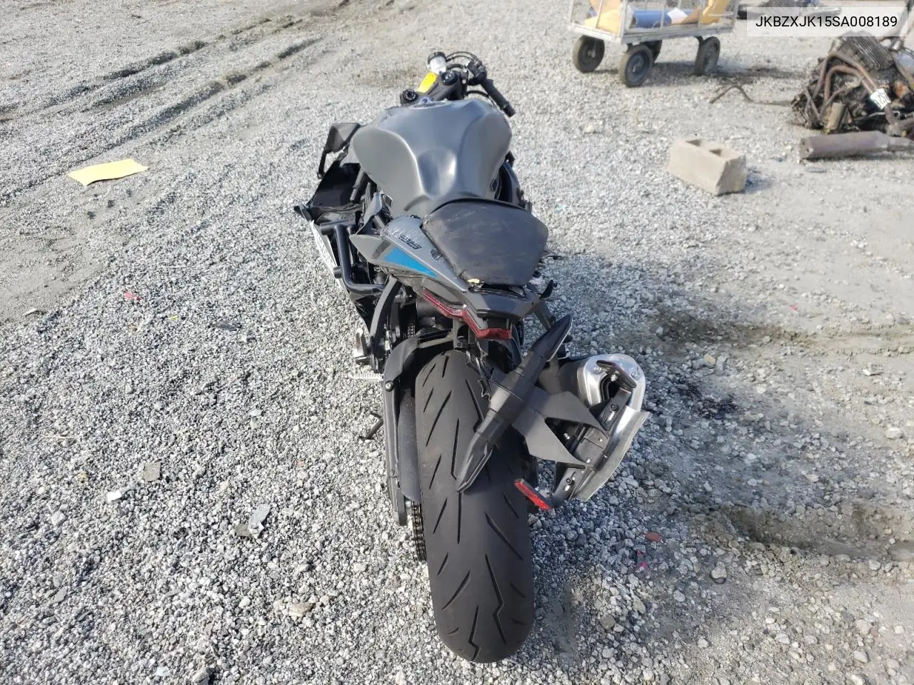 2025 Kawasaki Zx636 K VIN: JKBZXJK15SA008189 Lot: 54428715