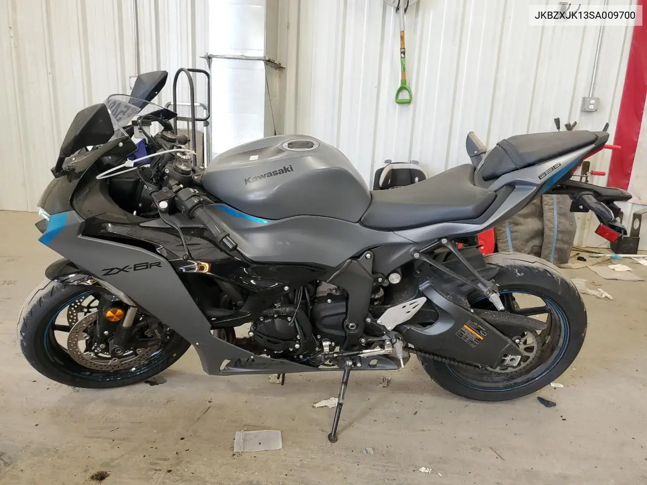 2025 Kawasaki Zx636 K VIN: JKBZXJK13SA009700 Lot: 54880415