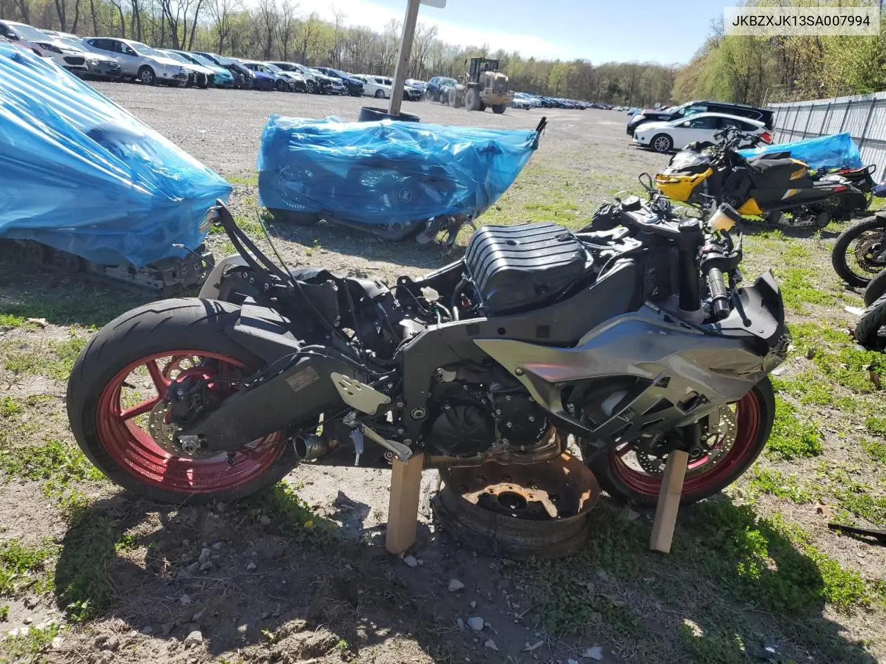 2025 Kawasaki Zx636 K VIN: JKBZXJK13SA007994 Lot: 55081145