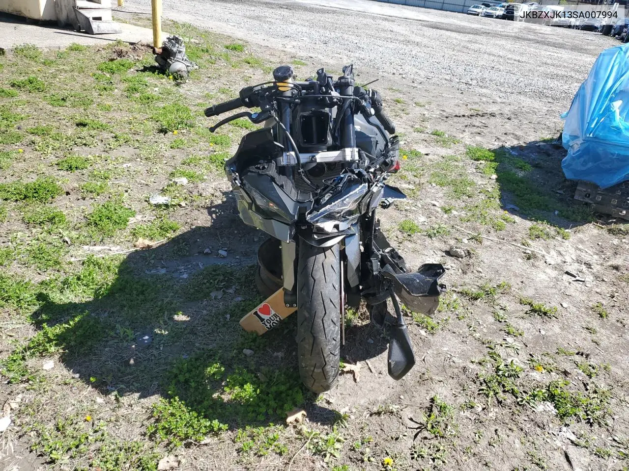 2025 Kawasaki Zx636 K VIN: JKBZXJK13SA007994 Lot: 55081145