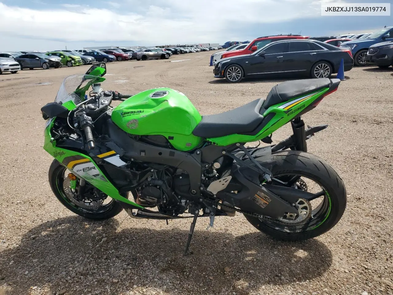 2025 Kawasaki Zx636 K VIN: JKBZXJJ13SA019774 Lot: 55094285