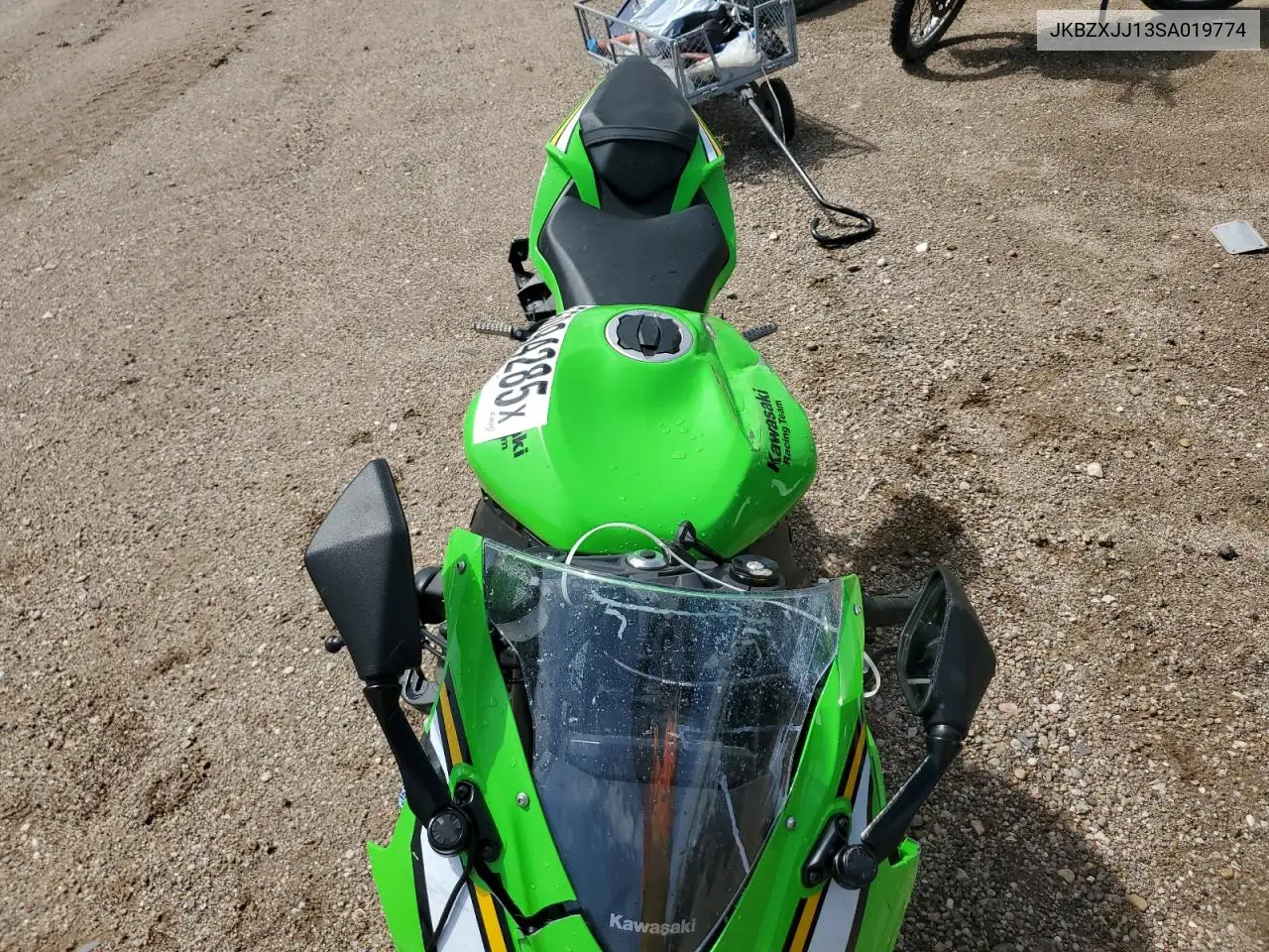 2025 Kawasaki Zx636 K VIN: JKBZXJJ13SA019774 Lot: 55094285