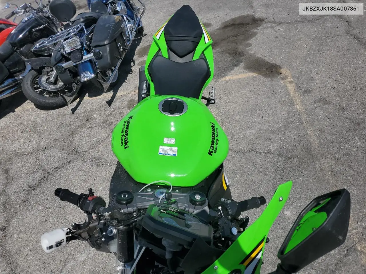 2025 Kawasaki Zx636 K VIN: JKBZXJK18SA007361 Lot: 55180275