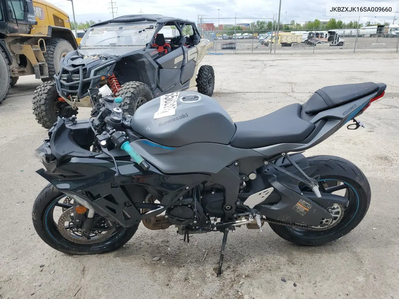 2025 Kawasaki Zx636 K VIN: JKBZXJK16SA009660 Lot: 55823135