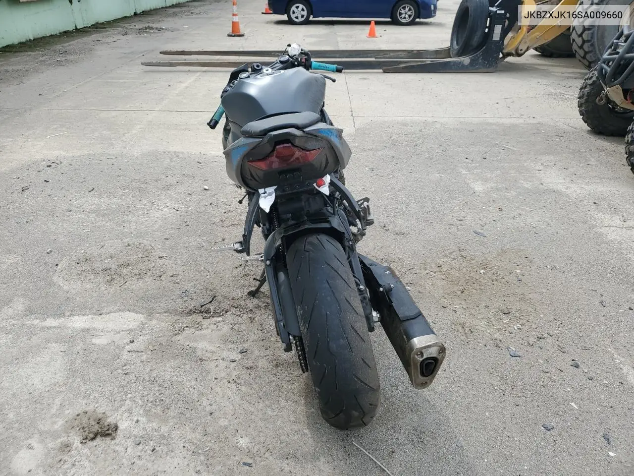 2025 Kawasaki Zx636 K VIN: JKBZXJK16SA009660 Lot: 55823135